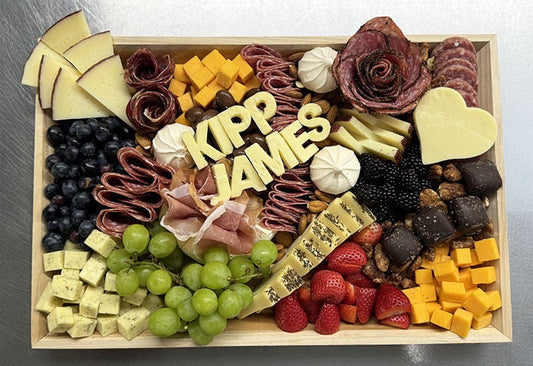 charcuterie gift board for new home owner