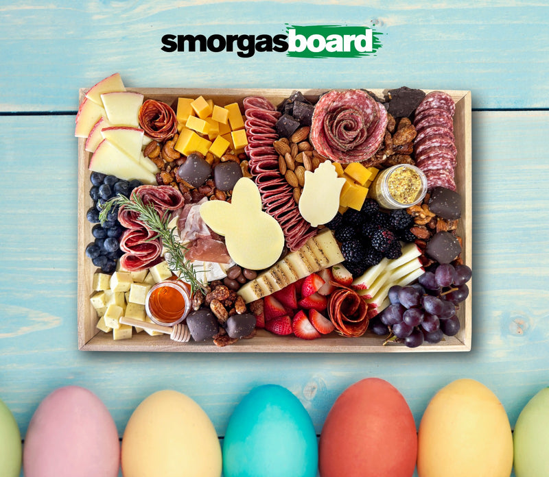 Easter-Themed Cheese & Charcuterie Board – The Perfect Easter Celebration Treat!